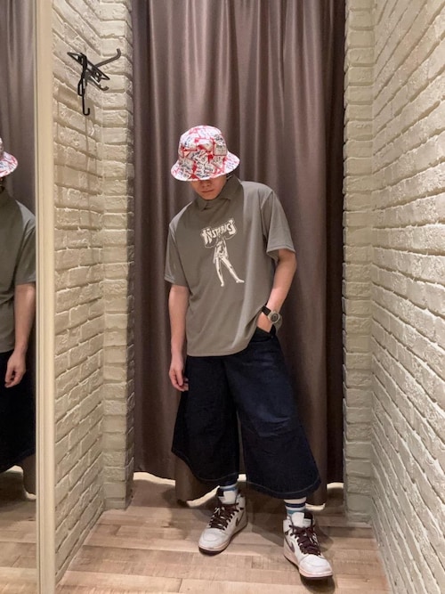 HYSTERIC GLAMOUR（ヒステリックグラマー） 帽子 ハット HG LABEL柄