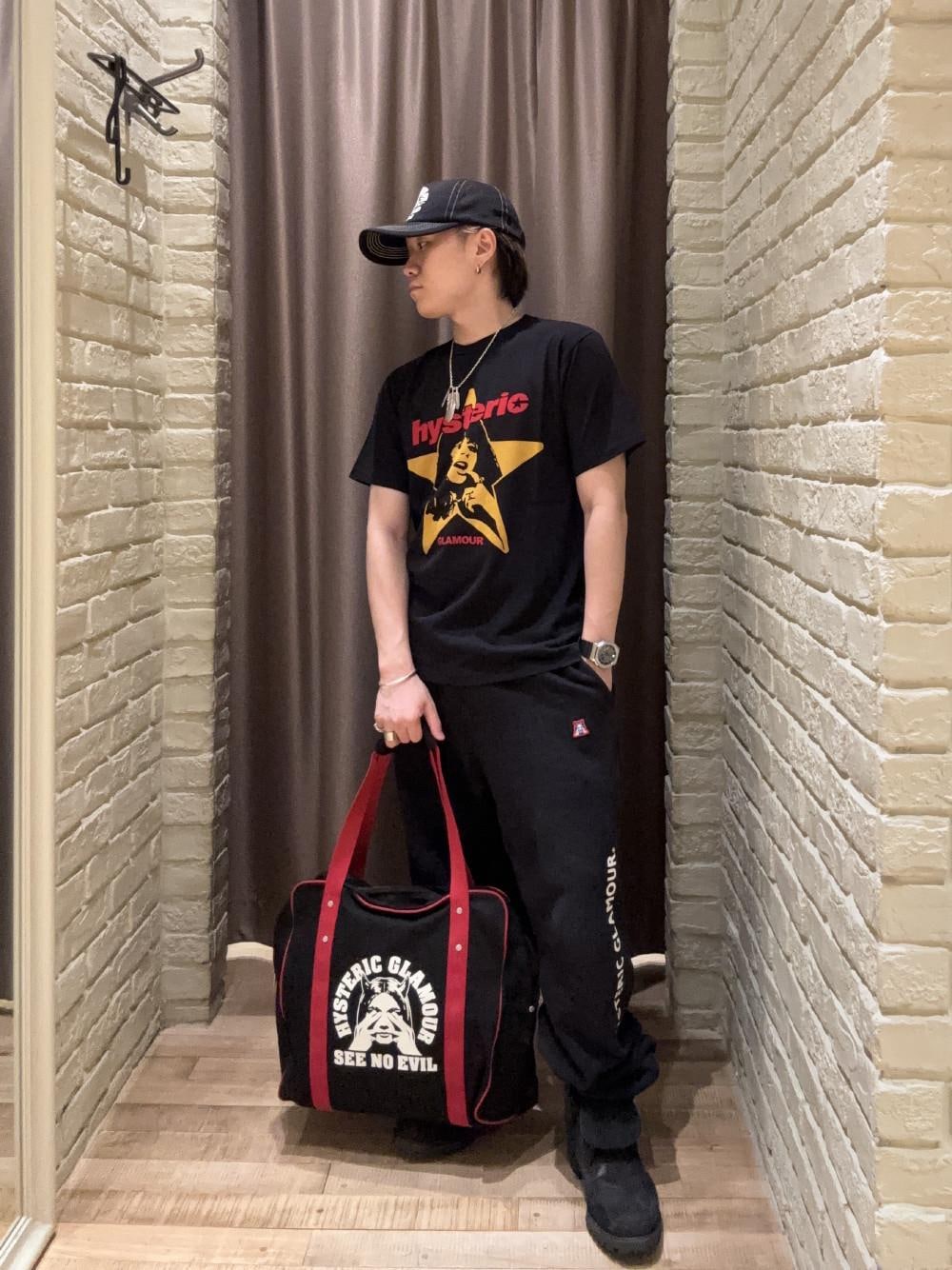 HYSTERIC GLAMOUR（ヒステリックグラマー）の「SEE NO EVIL ダッフル