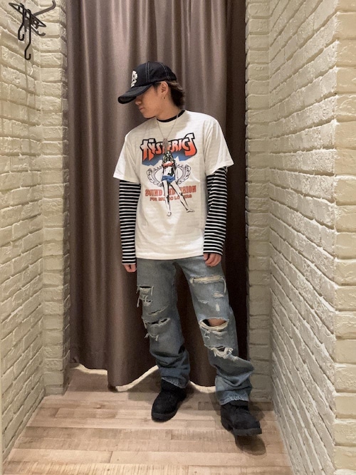 HYSTERIC GLAMOUR（ヒステリックグラマー） tシャツ BAD ASS MAMA TOUR