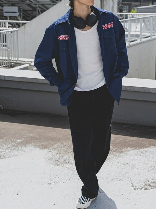 Champion/チャンピオン コットン ワッペン Tシャツ 無地T トップス