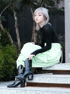 EVOL PRESSさん（レディース・160cm）の春コーディネート