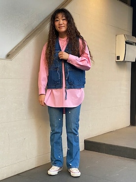 榎本さん（レディース・156cm）の冬コーディネート