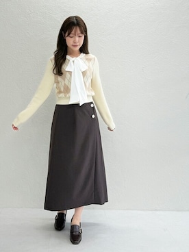 MISCHMASCH ECさん（レディース・160cm）の秋コーディネート
