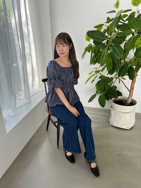MISCHMASCH ECさん（レディース・160cm）の秋コーディネート