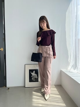 MISCHMASCH ECさん（レディース・160cm）の秋コーディネート