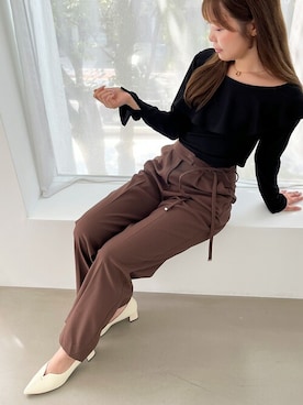 MISCHMASCH ECさん（レディース・160cm）の秋コーディネート
