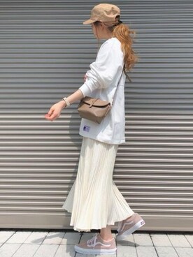 十四 鳩子さん(レディース・160cm)の春コーディネート