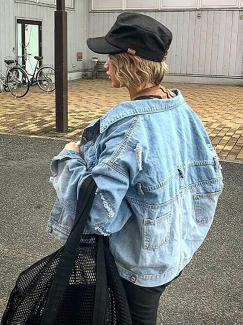 十四 鳩子 14 14 のキャップを使ったコーディネート Wear