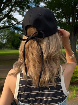 「14+（イチヨンプラス）のアイテム」を使った、十四 鳩子さん（レディース・160cm）の夏コーディネート