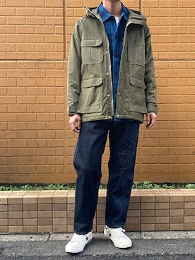 「アイテム（ブルゾン）」を使った、ニコルさん（メンズ・178cm）の春コーディネート