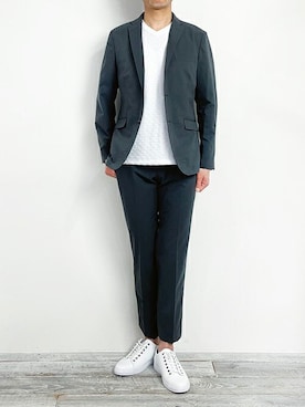 「SETUP」｜ニコルさん（メンズ・174cm）の春コーディネート
