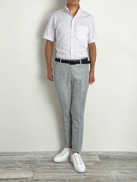 「ビジカジ」｜ニコルさん（メンズ・174cm）の夏コーディネート