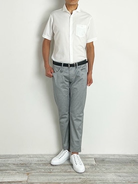 「ビジカジ」｜ニコルさん（メンズ・174cm）の夏コーディネート