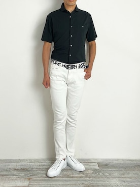 「ビジカジ」｜ニコルさん（メンズ・174cm）の夏コーディネート