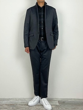 「SET UP」｜ニコルさん（メンズ・174cm）の秋コーディネート