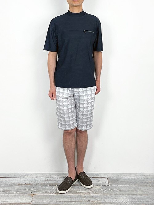 K174新品MONSIEUR NICOLE本革スリッポン26.5cmBLK♂ K174新品MONSIEUR NICOLE本革スリッポン26.5cmBLK♂