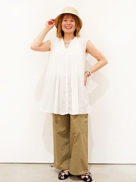 ニコルさん(レディース・160cm)の夏コーディネート