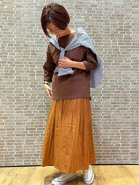 ニコルさん（レディース・155cm）の秋コーディネート