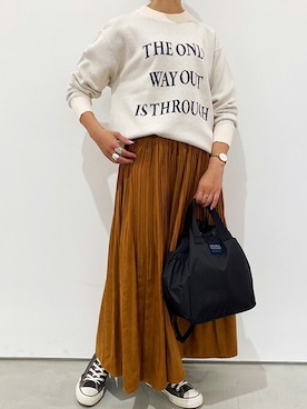 ニコルさん（レディース・159cm）の秋コーディネート