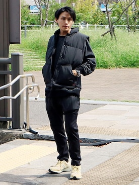 NANGA×GrandPARK/ナンガ×グランドパーク別注焚火(TAKIBI)ダウンベスト