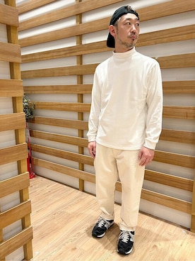 「Grand PARK（グランドパーク）のアイテム」を使った、ニコルさん（メンズ・172cm）の秋コーディネート