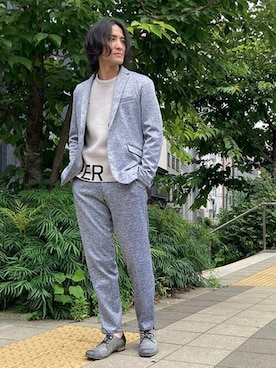 「SET UP」｜ニコルさん（メンズ・176cm）の冬コーディネート