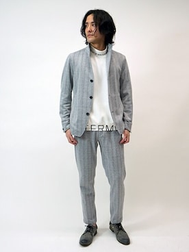 「SET UP」｜ニコルさん（メンズ・176cm）の冬コーディネート