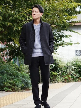 ニコルさん（メンズ・176cm）の冬コーディネート