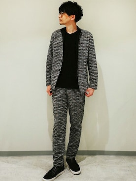 ニコルさん（メンズ・181cm）の冬コーディネート