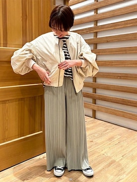 ニコルさん(レディース・154cm)の春コーディネート