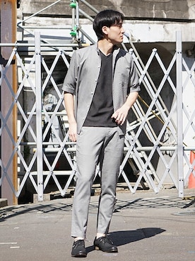 ニコルさん（メンズ・176cm）の春コーディネート