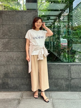 ayaさん（レディース・163cm）の夏コーディネート