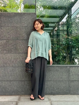 ayaさん（レディース・163cm）の夏コーディネート