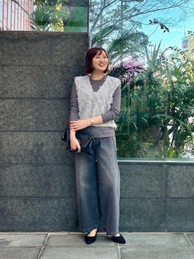 ayaさん（レディース・163cm）の冬コーディネート