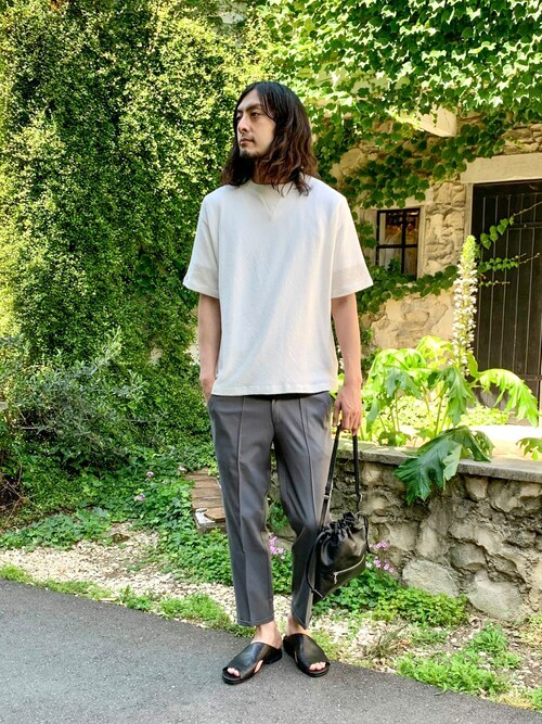 Watanabe｜Dickiesのスラックスを使ったコーディネート - WEAR