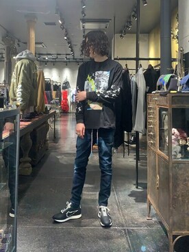 Yu-m@‼︎さん（メンズ・181cm）の冬コーディネート