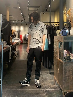 「MARK & LONA（マークアンドロナ）のアイテム」を使った、Yu-m@‼︎さん（メンズ・181cm）の春コーディネート