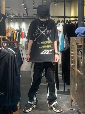 「アイテム（レッグウェア）」を使った、Yu-m@‼︎さん（メンズ・181cm・20代）の春コーディネート