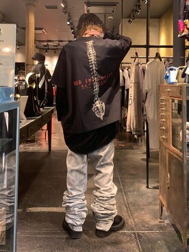 Yu-m@‼︎さん(メンズ・181cm)の春コーディネート