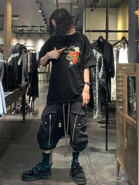 Yu-m@‼︎さん（メンズ・181cm）の春コーディネート