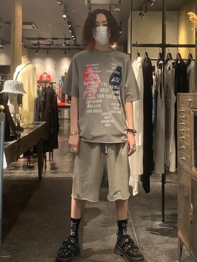 「アイテム（レッグウェア）」を使った、Yu-m@‼︎さん（メンズ・181cm・20代）の夏コーディネート