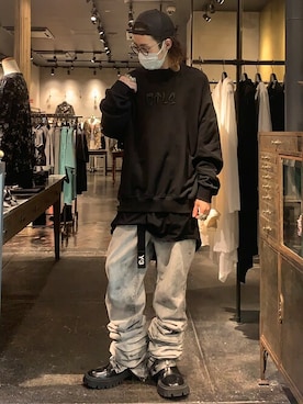「アイテム（スウェット）」を使った、Yu-m@‼︎さん（メンズ・181cm・20代）の夏コーディネート
