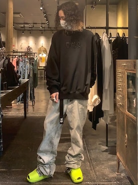 「アイテム（スウェット）」を使った、Yu-m@‼︎さん（メンズ・181cm・20代）の夏コーディネート