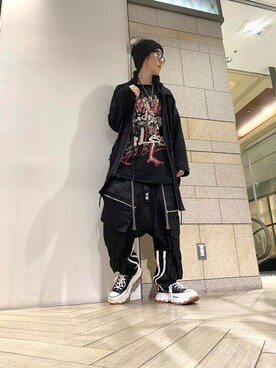 「A.Fのアイテム」を使った、Yu-m@‼︎さん（メンズ・181cm）の秋コーディネート