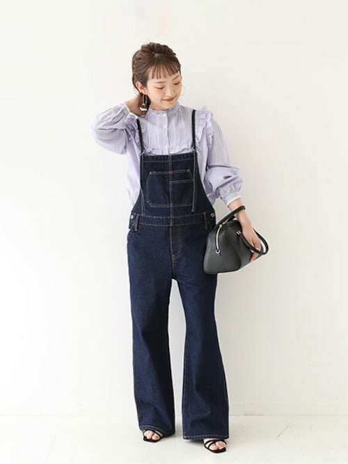 SLOBE IENA ルーズオーバーオール SLOBE IENA × LE DENIM ルーズオーバーオール 36 美品 - メルカリ