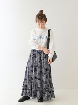 「スローブイエナ」｜「アイテム（ブーツ）」を使った、ayumiさん（レディース・159cm）の春コーディネート