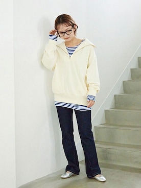 「SLOBE IENA」｜ayumiさん（レディース・159cm）の秋コーディネート