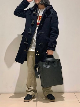 「FARO（ファーロ）のアイテム」を使った、briefingecさん（メンズ・165cm）の冬コーディネート