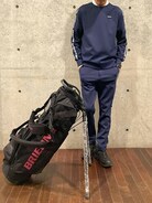 メンズウェア BRIEFING SIDE LINE SLIM JOGGER PANTS BRIEFING（ブリーフィング）の「【ブリーフィングゴルフ】MENS SIDE