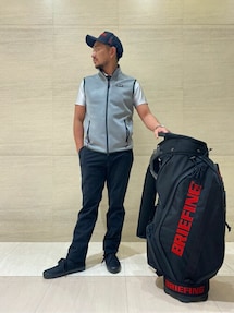BRIEFING - BRIEFING メンズベスト ゴルフウェア MENS 3D LOGO VEST Amazon | [ブリーフィング] GOLF MENS 3D LOGO VEST ゴルフ